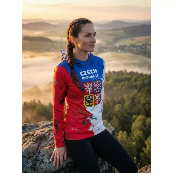  Dámska mikina premium ALTISPORT x CZE VOJ/ALW032MI01 ZNAK 