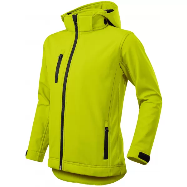  Detská softshellová bunda ALTISPORT NP/ALK535 LIMETKOVÁ 