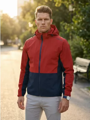 Pánska bunda ALTISPORT NoPrint NP/ALM835 červená