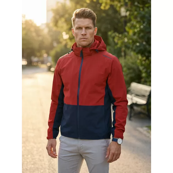  Pánska bunda ALTISPORT NoPrint NP/ALM835 červená 