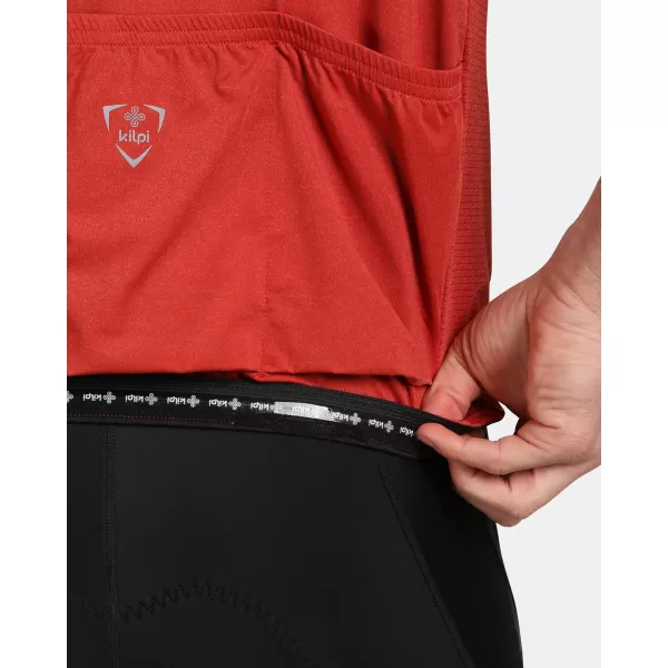  Pánsky cyklo dres KILPI CAVALET-M VM0357KI TMAVO červená 