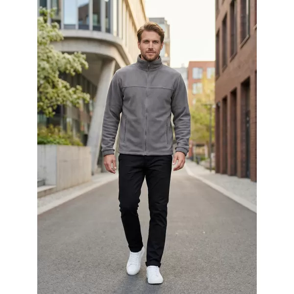  Pánska fleece mikina ALTISPORT NP/ALM105 OCELOVO sivá 