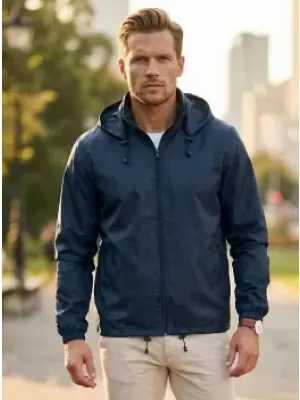 Unisex vetrovka ALTISPORT NP/ALU425 NÁMORNÁ modrá