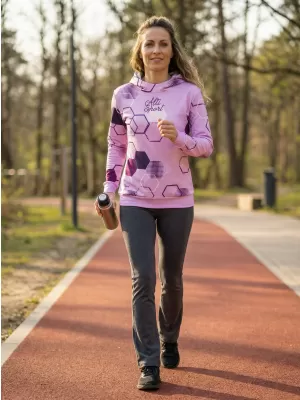 Dámska funkčná mikina premium ALTISPORT VOJ/ALW037MI01 LILA