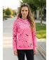 Dámska funkčná mikina premium ALTISPORT VOJ/ALW034MI01 NEON ružová