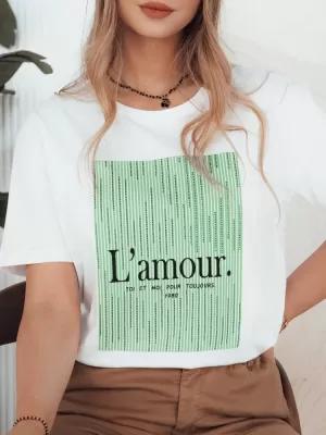 Dámske tričko DSTREET LAMOUR RY2586 BIELA