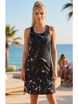 Dámske funkčné tielkové šaty premium ALTISPORT VOJ/ALW034SAT01 čierna