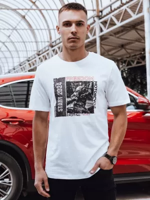 Pánske tričko DSTREET RX5463 BIELA
