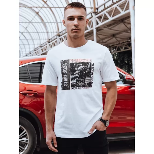  Pánske tričko DSTREET RX5463 BIELA 