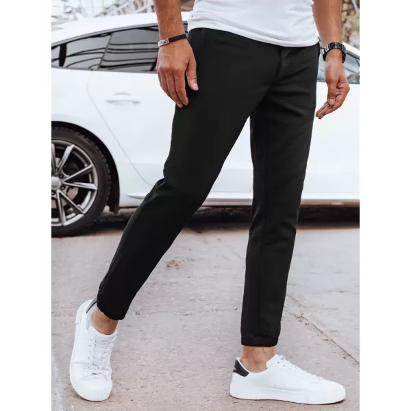  Pánske nohavice DSTREET UX4263 ČIERNA 