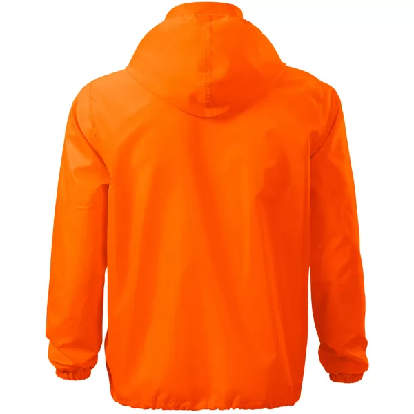  Unisex vetrovka ALTISPORT NP/ALU425 NEON ORANGE 