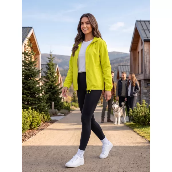  Unisex vetrovka ALTISPORT NP/ALU425 NEON YELLOW 