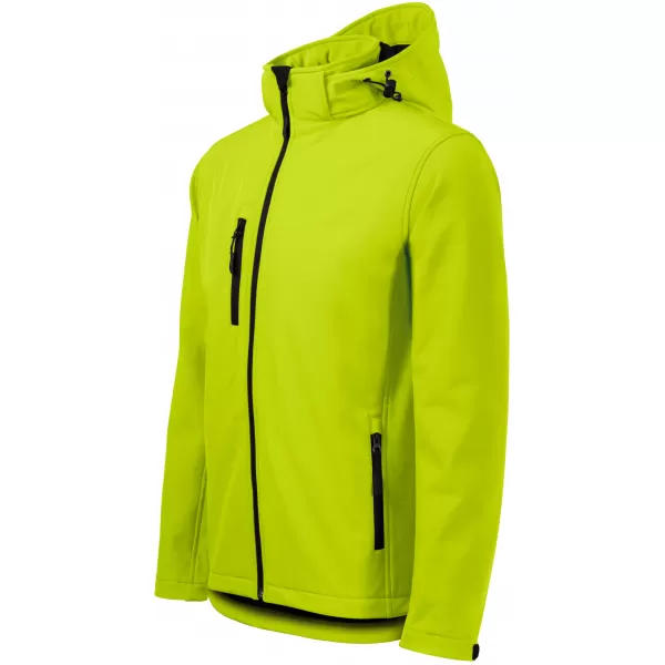  Pánska softshellová bunda ALTISPORT NP/ALM225 LIMETKOVÁ 