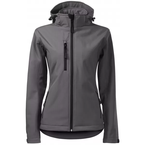  Dámska softshellová bunda ALTISPORT NP/ALW125 TMAVO ŠEDÝ MELIER 