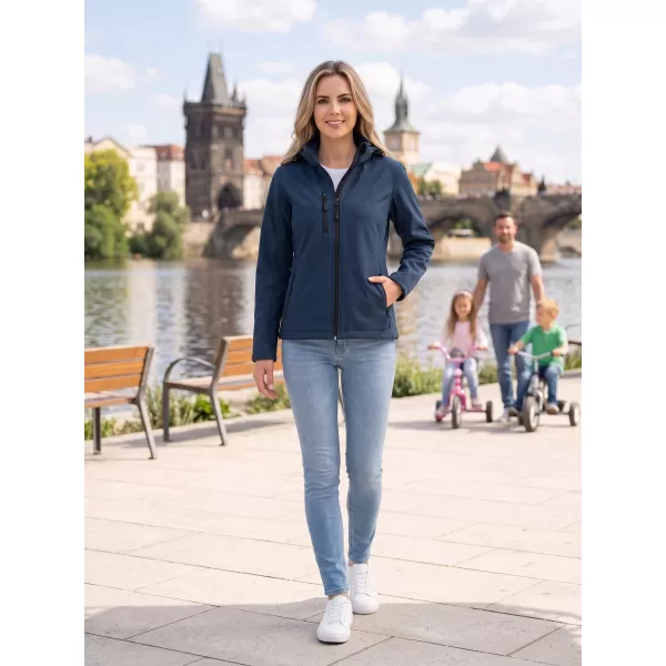  Dámska softshellová bunda ALTISPORT NP/ALW125 NÁMORNÁ modrá 