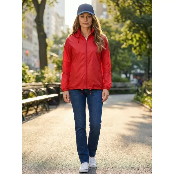  Unisex vetrovka ALTISPORT NP/ALU425 červená 