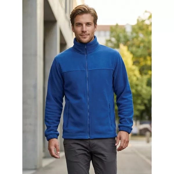  Pánska fleece mikina ALTISPORT NP/ALM105 KRÁĽOVSKÁ modrá 