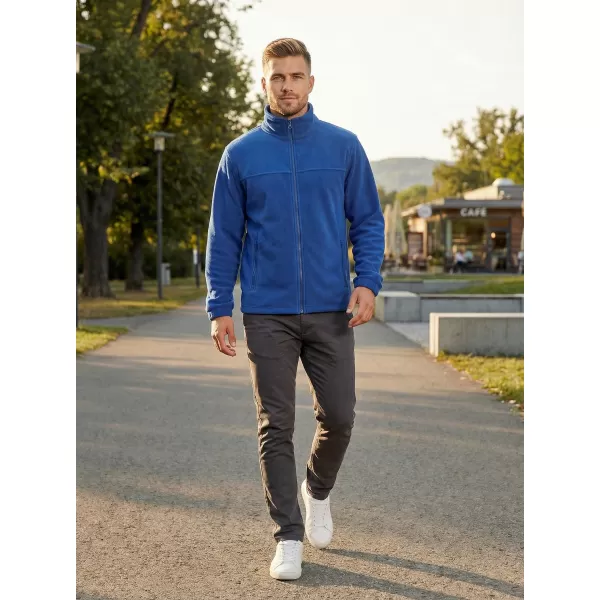  Pánska fleece mikina ALTISPORT NP/ALM105 KRÁĽOVSKÁ modrá 