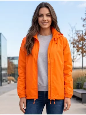 Unisex vetrovka ALTISPORT NP/ALU425 NEON ORANGE