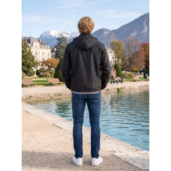  Unisex vetrovka ALTISPORT NP/ALU425 čierna 