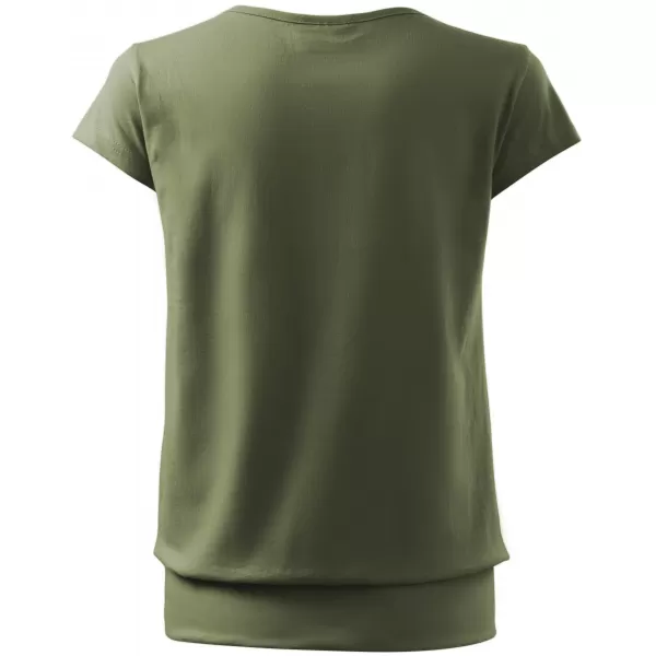  Dámske tričko ALTISPORT NP/ALW021 KHAKI 