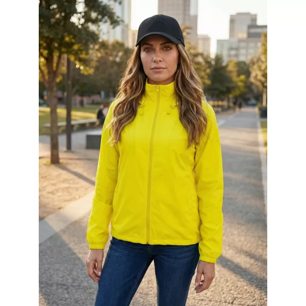  Unisex vetrovka ALTISPORT NP/ALU425 NEON YELLOW 