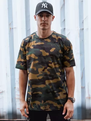 Pánske tričko DSTREET RX5594 KAKI