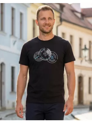 Pánské triko ALTISPORT CARRYOVER ALM160AL805 ČERNÁ