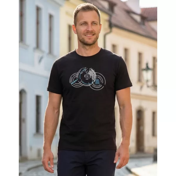  Pánské triko ALTISPORT CARRYOVER ALM160AL805 ČERNÁ 