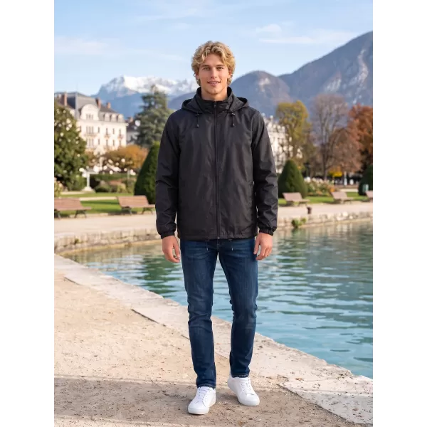  Unisex vetrovka ALTISPORT NP/ALU425 čierna 
