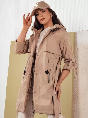 Dámska parka DSTREET NOLES TY4282 BÉŽOVÁ