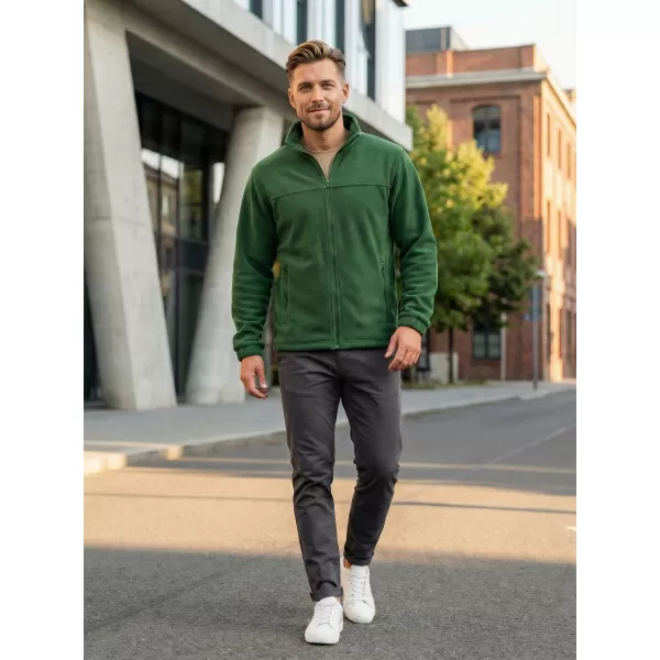  Pánska fleece mikina ALTISPORT NP/ALM105 FĽAŠKOVO zelená 