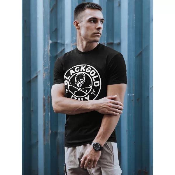  Pánske tričko DSTREET RX5584 ČIERNA 