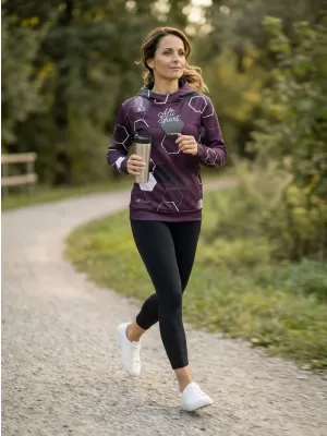 Dámska funkčná mikina premium ALTISPORT VOJ/ALW037MI01 fialová