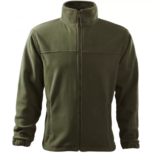  Pánska fleece mikina ALTISPORT NP/ALM105 MILITARY 