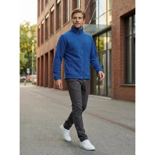  Pánska fleece mikina ALTISPORT NP/ALM105 KRÁĽOVSKÁ modrá 