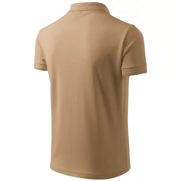  Pánske tričko s golierom ALTISPORT NP/ALM302 PIESKOVÁ 