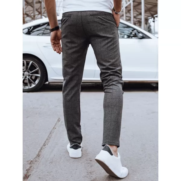  Pánske nohavice DSTREET UX4400 TMAVO ŠEDÁ 
