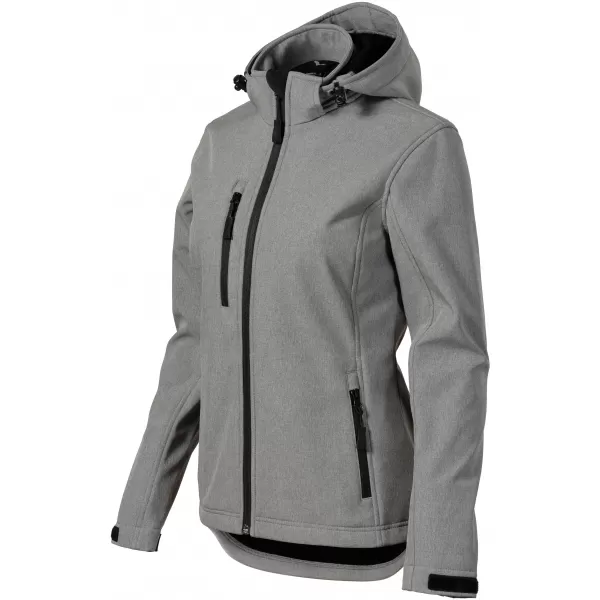  Dámska softshellová bunda ALTISPORT NP/ALW125 OCELOVO sivá 