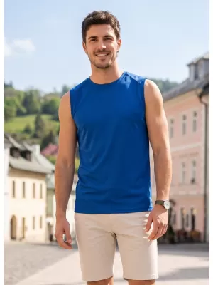 Pánske funkčné tielko ALTISPORT NoPrint NP/ALM028 KRÁĽOVSKY modrá
