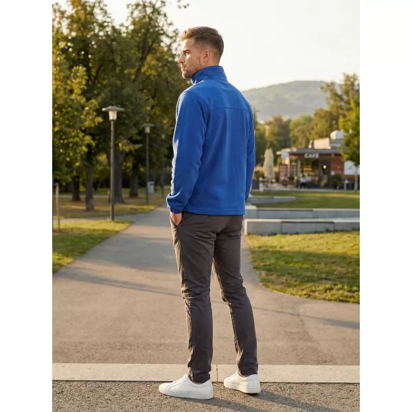 Pánska fleece mikina ALTISPORT NP/ALM105 KRÁĽOVSKÁ modrá 