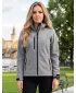 Dámska softshellová bunda ALTISPORT NP/ALW125 OCELOVO sivá