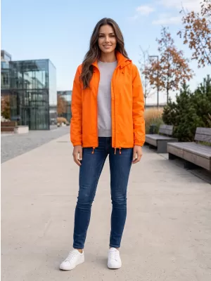 Unisex vetrovka ALTISPORT NP/ALU425 NEON ORANGE