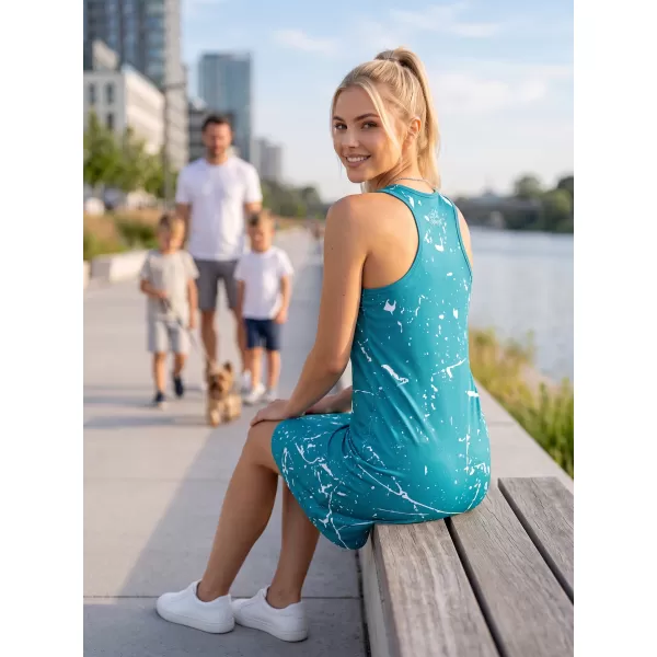 Dámske funkčné tielkové šaty premium ALTISPORT VOJ/ALW034SAT01 EMERALD 