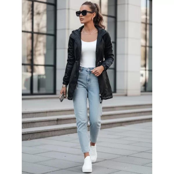 Dámska parka DSTREET HENRY TY4106 ČIERNA 