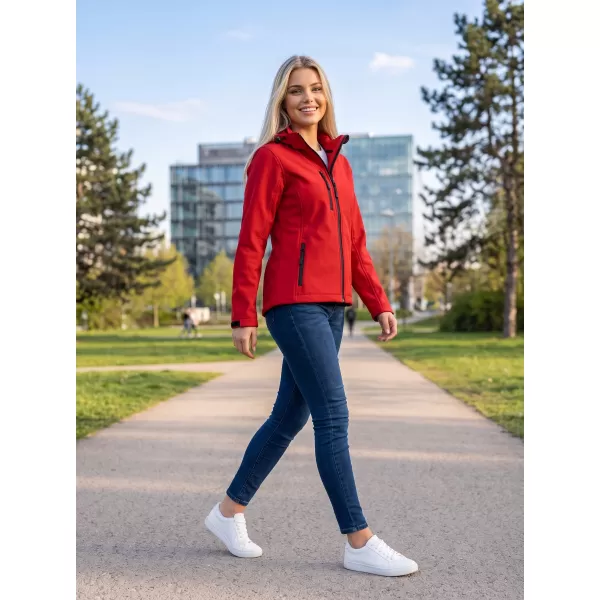  Dámska softshellová bunda ALTISPORT NP/ALW125 červená 