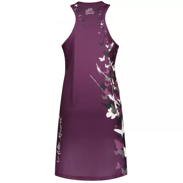  Dámske funkčné tielkové šaty premium ALTISPORT VOJ/ALW022SAT01 fialová 