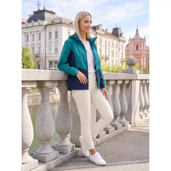  Dámska bunda ALTISPORT NoPrint NP/ALW935 EMERALD 