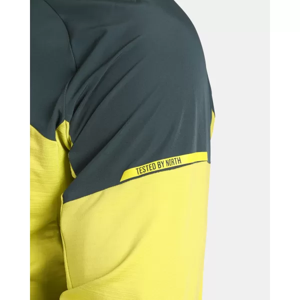  Pánska fleece mikina KILPI MEMPHIS-M VM0201KI SVETLO zelená 