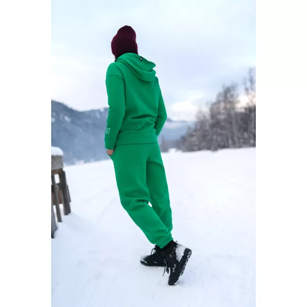  Dámske bavlnené tepláky NORDBLANC BOYFRIEND NBSPL7888 zelená 
